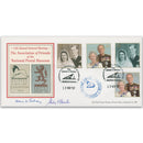 1997 Golden Wedding NPM Official Signed Alan Sabery& Stanley Hunter