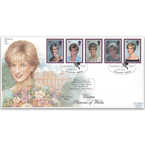1998 Diana - England's Rose P.H Postcombe Official