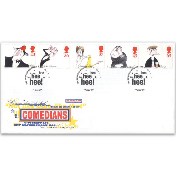 1998 Comedians - Royal Mail Cover - Morecambe