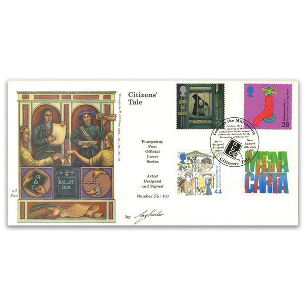 1999 Citizens 4d-New Lanark H/S - Signed by cover designer