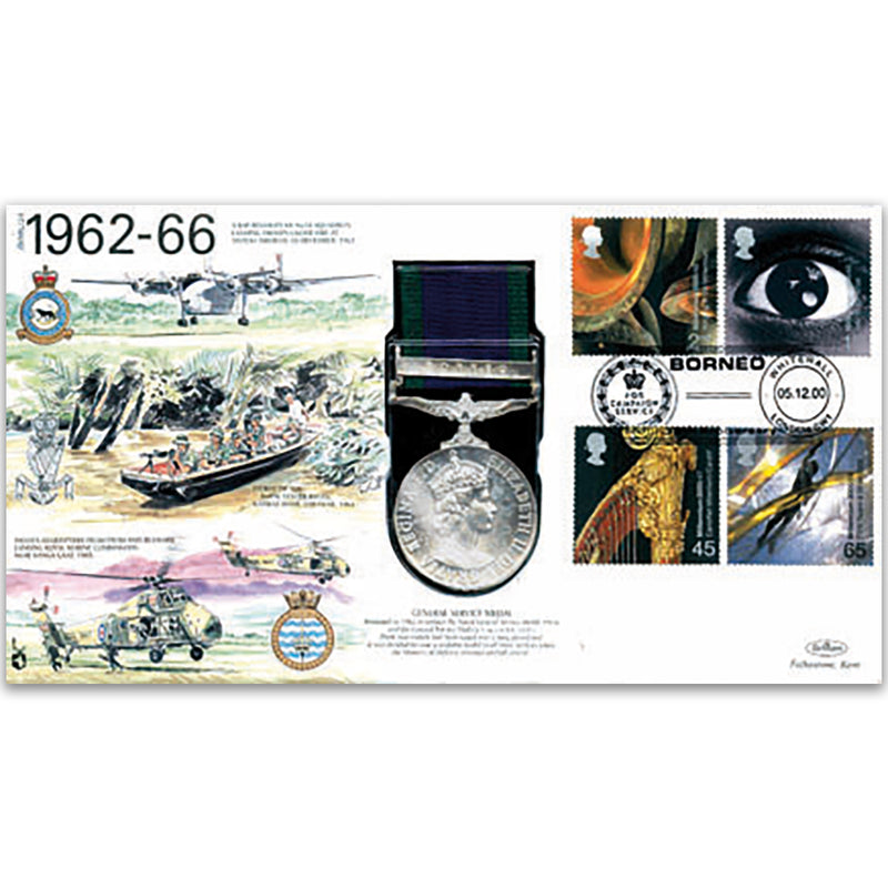 2000 General Service Medal 1962-66 Cover
