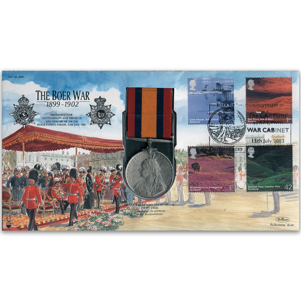 1899-1902 Queen's Mediterranean Medal - The Boer War