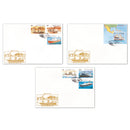 1995 Set of 3 First Day Covers - Ships of the World - Stamps & M/S - Benin