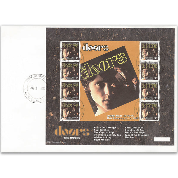 1997 St Vincent - The Doors Album January 1967 Sheetlet