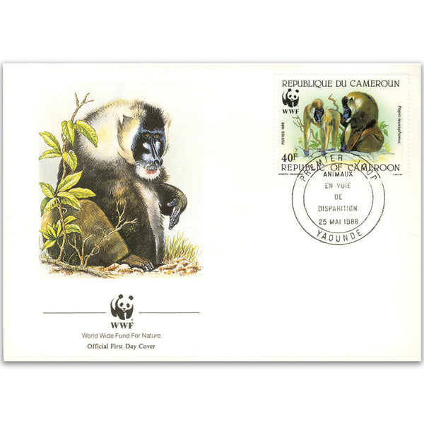 1988 Cameroon - Drill WWF Cover