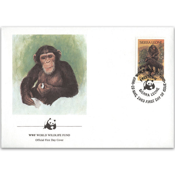 1983 Sierra Leone - Chimpanzee