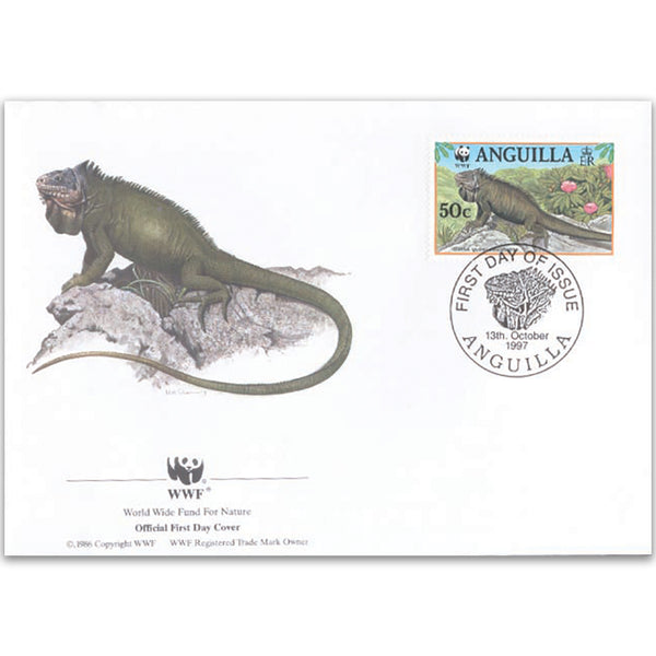 1997 Anguilla - Mature Iguana